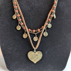 American Eagle Boho Layered Necklace